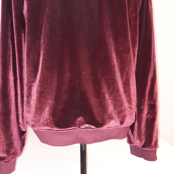 Burgundy Jacket Size med - Picture 10 of 13